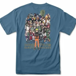 Naruto - Naruto x Primitive Shippuden II Slate T-Shirt
