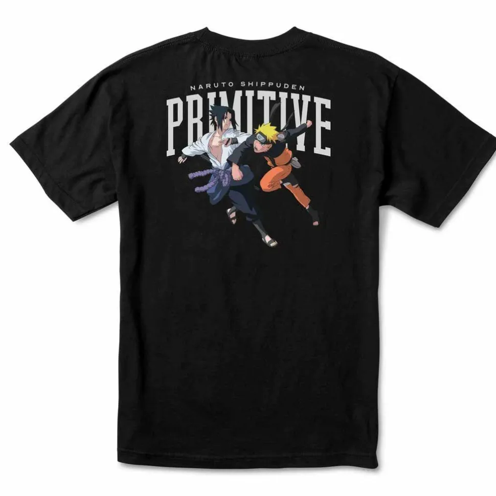 Naruto - Naruto x Primitive Versus Black T-Shirt