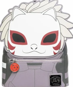 Naruto - Pop! Kakashi Hatake Anbu Mask 10" Faux Leather Mini Backpack
