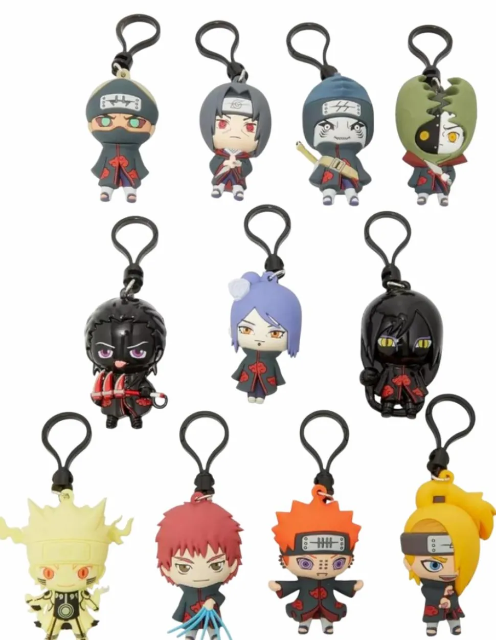 Naruto - Series 07 3D Figural Foam Bag Clip Blind Bag (Display of 24)