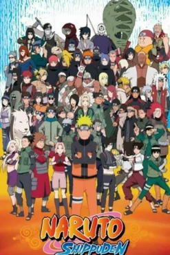 Naruto Shippuden - Cast Poster (1142)