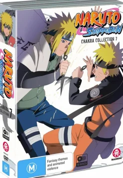 Naruto Shippuden - Chaka Collection 07 Episodes 431-500 DVD Box Set (10 Discs)