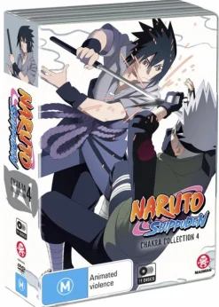 Naruto Shippuden - Chakra Collection 04 Episodes 213-283 DVD Box Set (11 Discs)