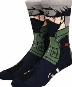 Naruto: Shippuden - Kakashi Animigos 360 Character Crew Socks (One Size)