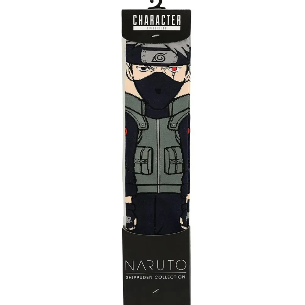 Naruto: Shippuden - Kakashi Animigos 360 Character Crew Socks (One Size)