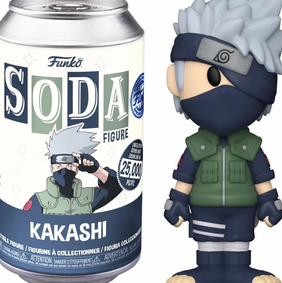 Naruto: Shippuden - Kakashi SODA Vinyl Figure (Popcultcha Exclusive)