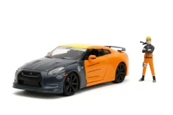 Naruto: Shippuden - Naruto & 2009 Nissan GT-R (R35) 1/24th Scale Die-Cast Vehicle Replica