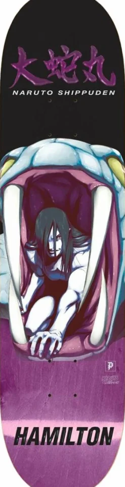 Naruto: Shippuden - Naruto x Primitive Orochimaru Hamilton 8.5” Skateboard Deck (Deck Only)