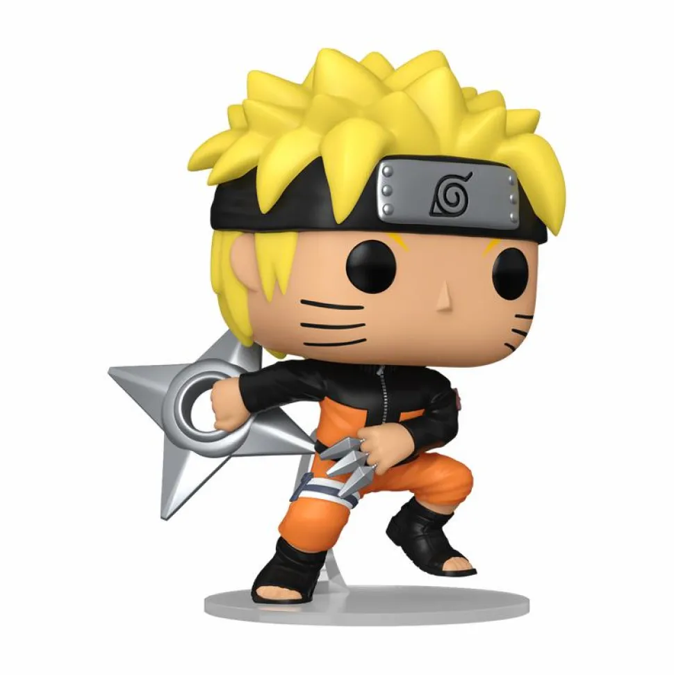Naruto: Shippuden - Naruto Uzumaki with Kunai & Shuriken Pop! Vinyl Figure
