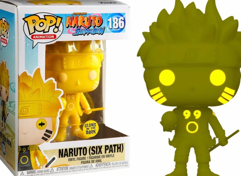 Naruto: Shippuden - Naruto Six Path Yellow Glow in the Dark Pop! Vinyl Figure