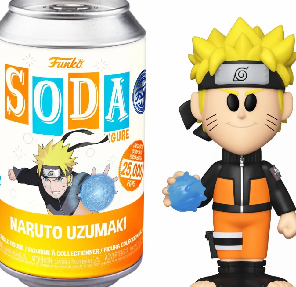 Naruto: Shippuden - Naruto Uzumaki & Kakashi SODA Vinyl Figure Bundle (Popcultcha Exclusive) (Set of 2)