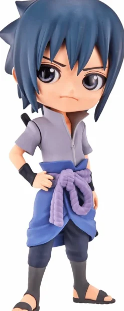 Naruto: Shippuden - Sasuke Uchiha (Ver. A) Q Posket 5” PVC Statue