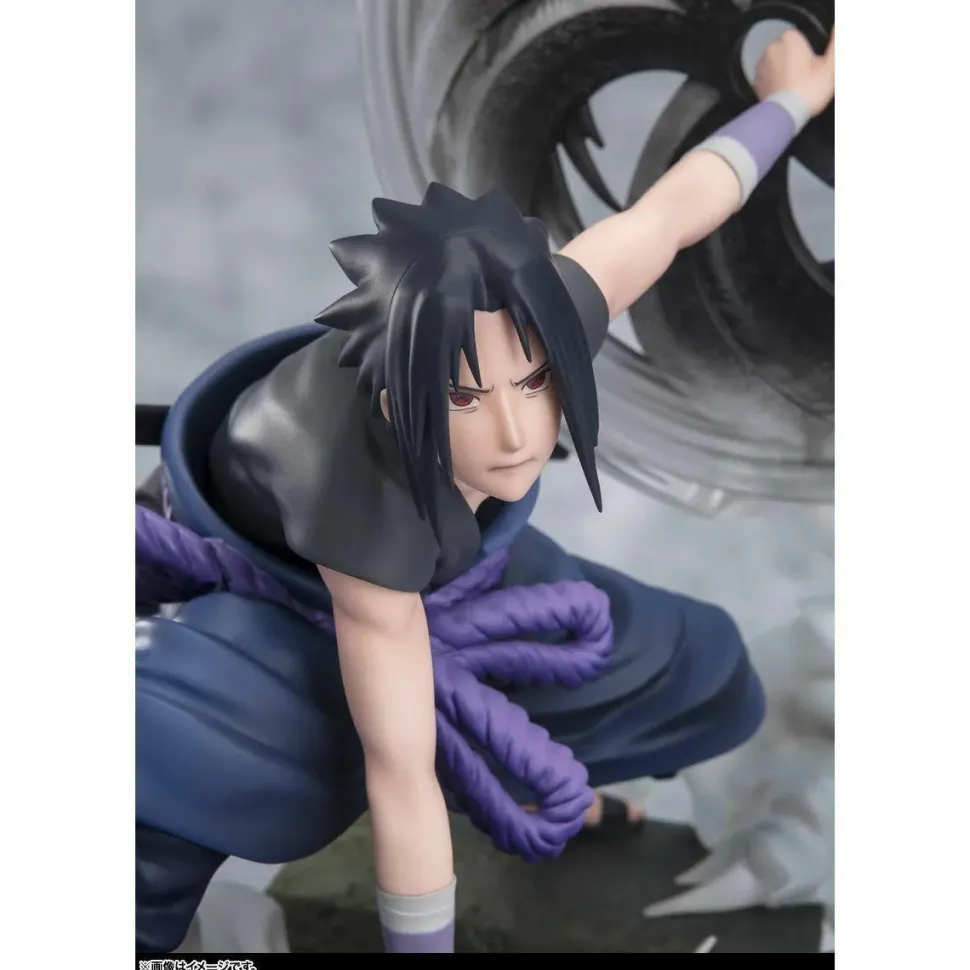 Naruto: Shippuden - Sasuke Uchiha (The Light & Dark of the Mangekyo Sharingan) FiguartsZERO Extra Battle 8" Statue