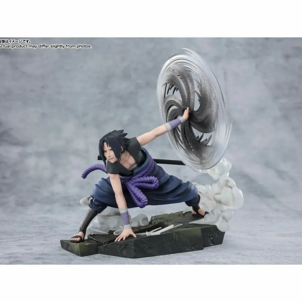 Naruto: Shippuden - Sasuke Uchiha (The Light & Dark of the Mangekyo Sharingan) FiguartsZERO Extra Battle 8" Statue