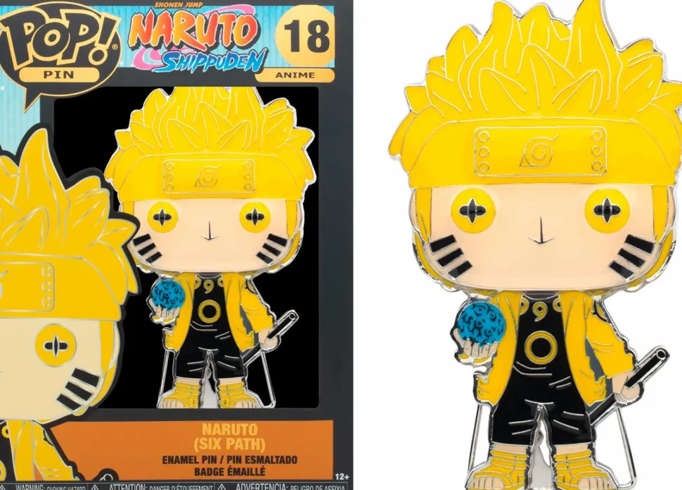 Naruto: Shippuden - Six Path 4" Pop! Enamel Pin Bundle (Set of 4)