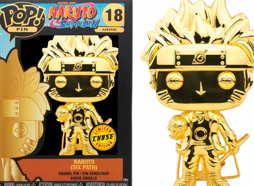 Naruto: Shippuden - Six Path 4" Pop! Enamel Pin Bundle (Set of 4)