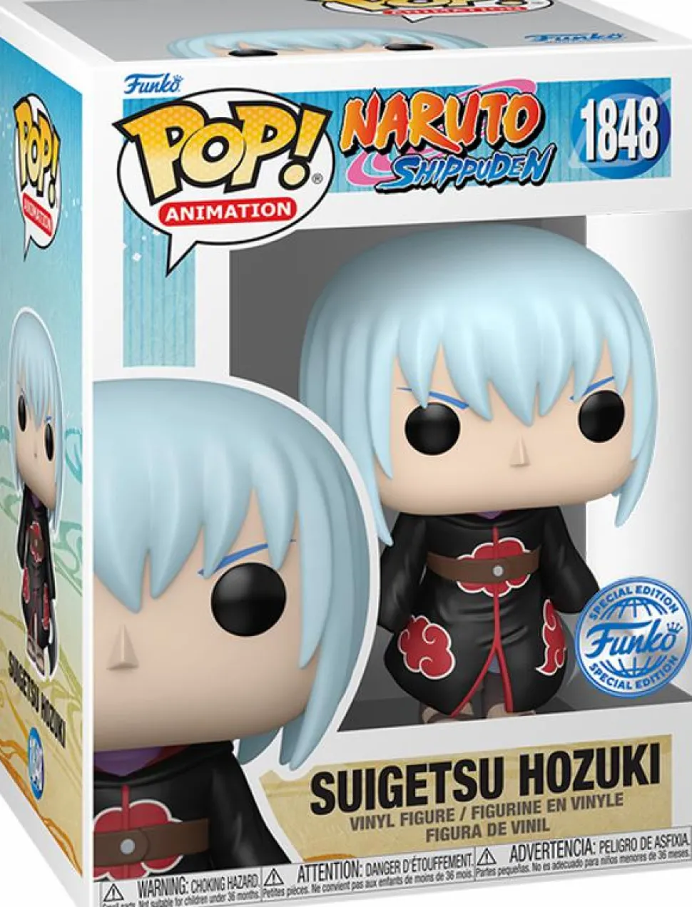 Naruto: Shippuden - Suigetsu Hozuki with Sword Pop! Vinyl Figure (Popcultcha Exclusive)