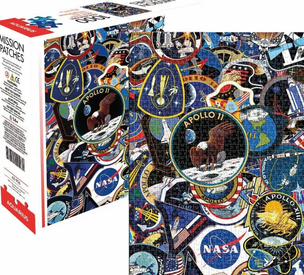 NASA - Mission Patches 1000 Piece Jigsaw Puzzle