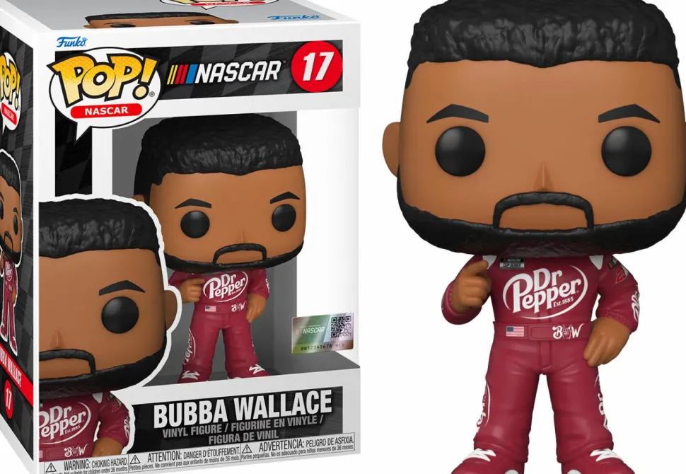 NASCAR - Bubba Wallace Dr. Pepper Pop! Vinyl Figure