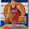 NBA Basketball - 2024/25 Panini Hoops Basketball Trading Cards International Gravity Feed Pack (5 Cards)