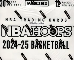 NBA Basketball - 2024/25 Panini Hoops Basketball Trading Cards Value Pack Box (Display of 12)