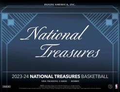 NBA Basketball - 2023/24 Panini National Treasures Basketball Trading Cards Hobby Box (Display of 1)