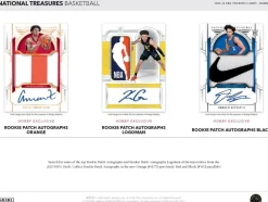 NBA Basketball - 2023/24 Panini National Treasures Basketball Trading Cards Hobby Box (Display of 1)