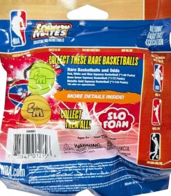 NBA Basketball - 2024 SqueezyMates NBA Team Basketballs Slo-Foam Blind Bag (Display of 24)