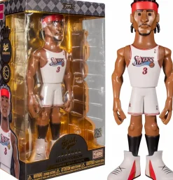 NBA Basketball - Allen Iverson Philadelphia 76ers 12” Gold Premium Vinyl Figure