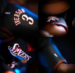 NBA Basketball - Allen Iverson Philadelphia 76ers smAll-Stars Minis Legends 6" Vinyl Figure