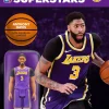 NBA Basketball - Anthony Davis LA Lakers Purple Statement Supersports ReAction 3.75” Action Figure
