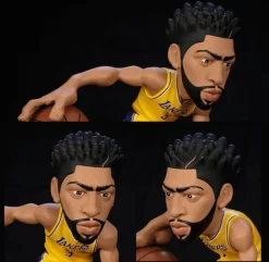NBA Basketball - Anthony Davis Los Angeles Lakers (Gold Jersey) smAll-Stars 12