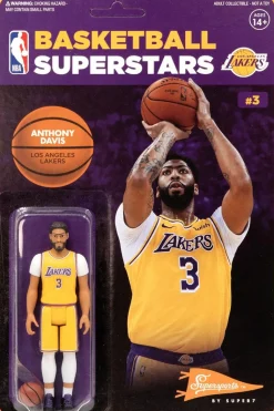 NBA Basketball - Anthony Davis Los Angeles Lakers Supersports ReAction 3.75” Action Figure