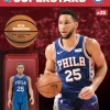 NBA Basketball - Ben Simmons Philadelphia 76ers Supersports ReAction 3.75” Action Figure