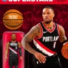 NBA Basketball - Damian Lillard Portland Trail Blazers Supersports ReAction 3.75” Action Figure