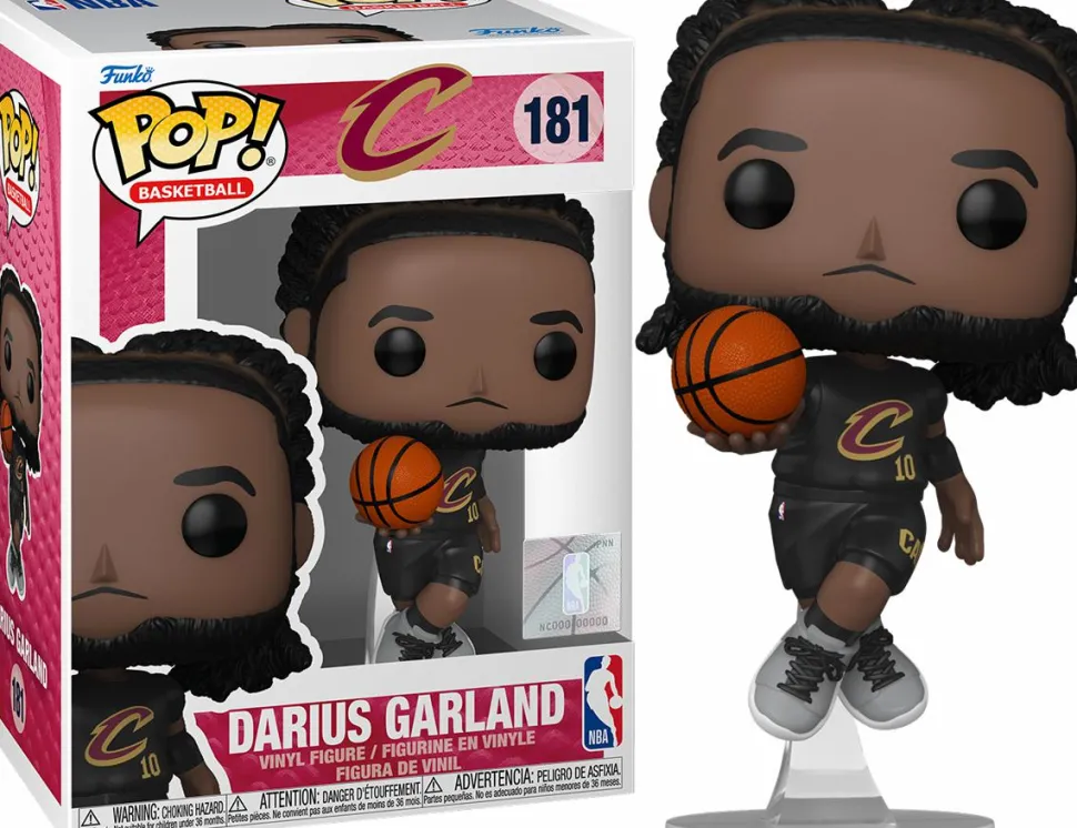NBA Basketball - Darius Garland (Cleveland Cavaliers) Pop! Vinyl Figure