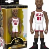 NBA Basketball - Dennis Rodman Chicago Bulls 5” Gold Premium Vinyl Figure