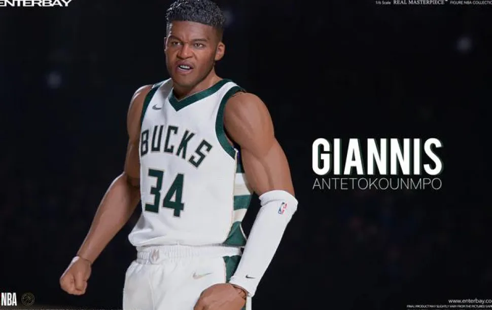 NBA Basketball - Giannis Antetokounmpo Real Masterpiece 1/6th Scale Action Figure