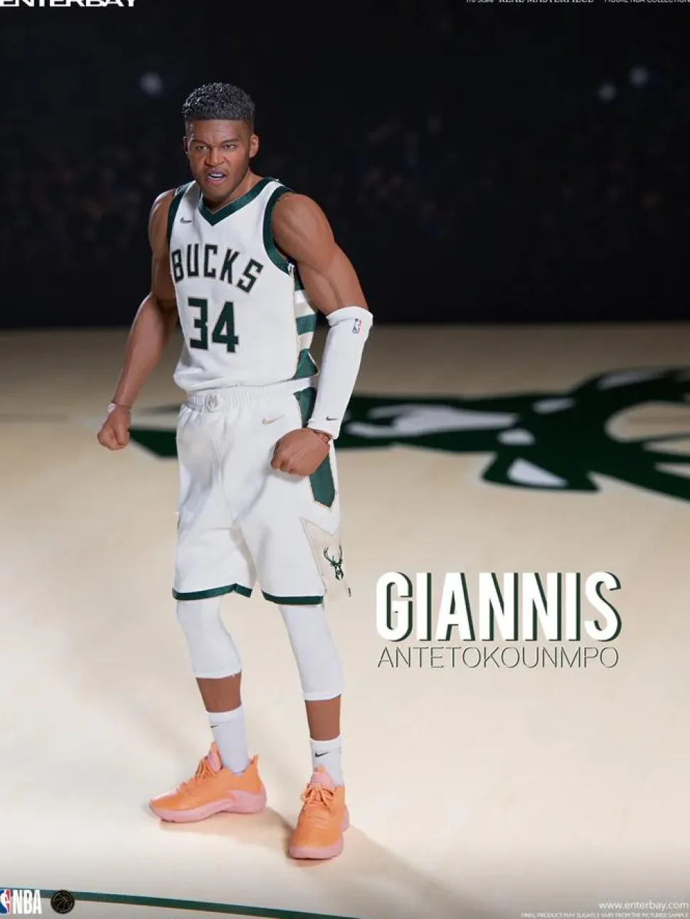 NBA Basketball - Giannis Antetokounmpo Real Masterpiece 1/6th Scale Action Figure