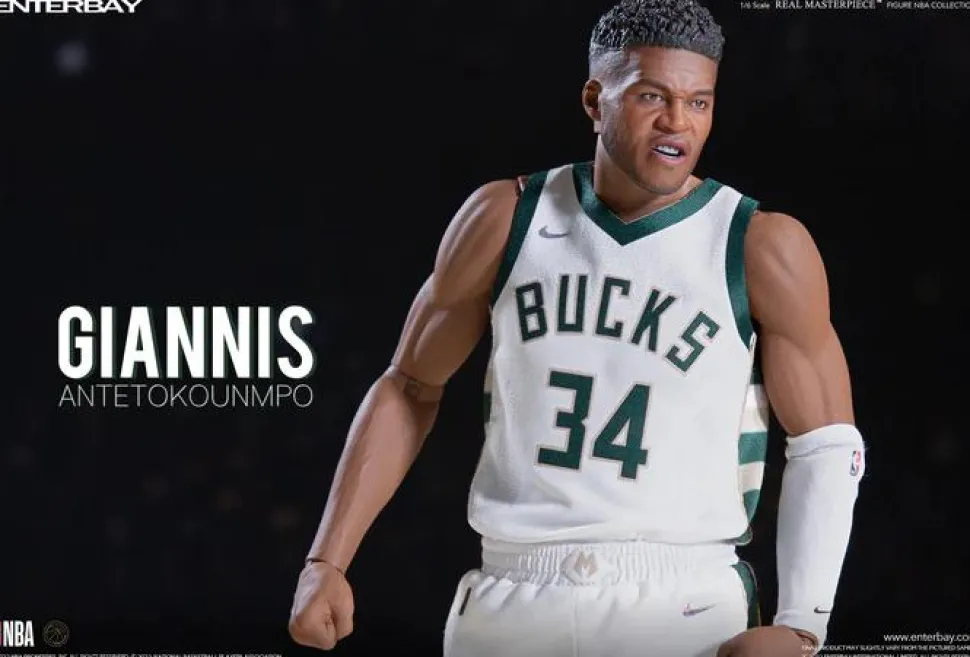 NBA Basketball - Giannis Antetokounmpo Real Masterpiece 1/6th Scale Action Figure