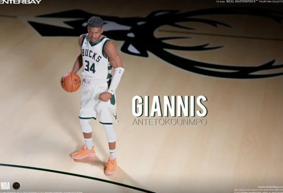 NBA Basketball - Giannis Antetokounmpo Real Masterpiece 1/6th Scale Action Figure