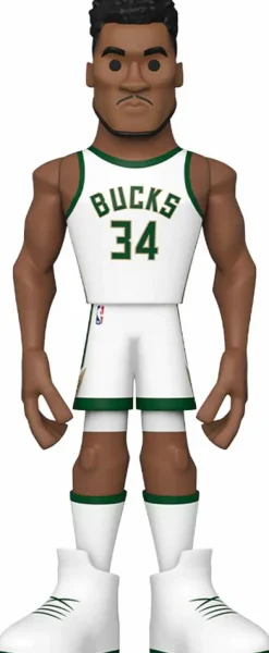 NBA Basketball - Giannis Antetokounmpo Milwaukee Bucks 12" Gold Premium Vinyl Figure