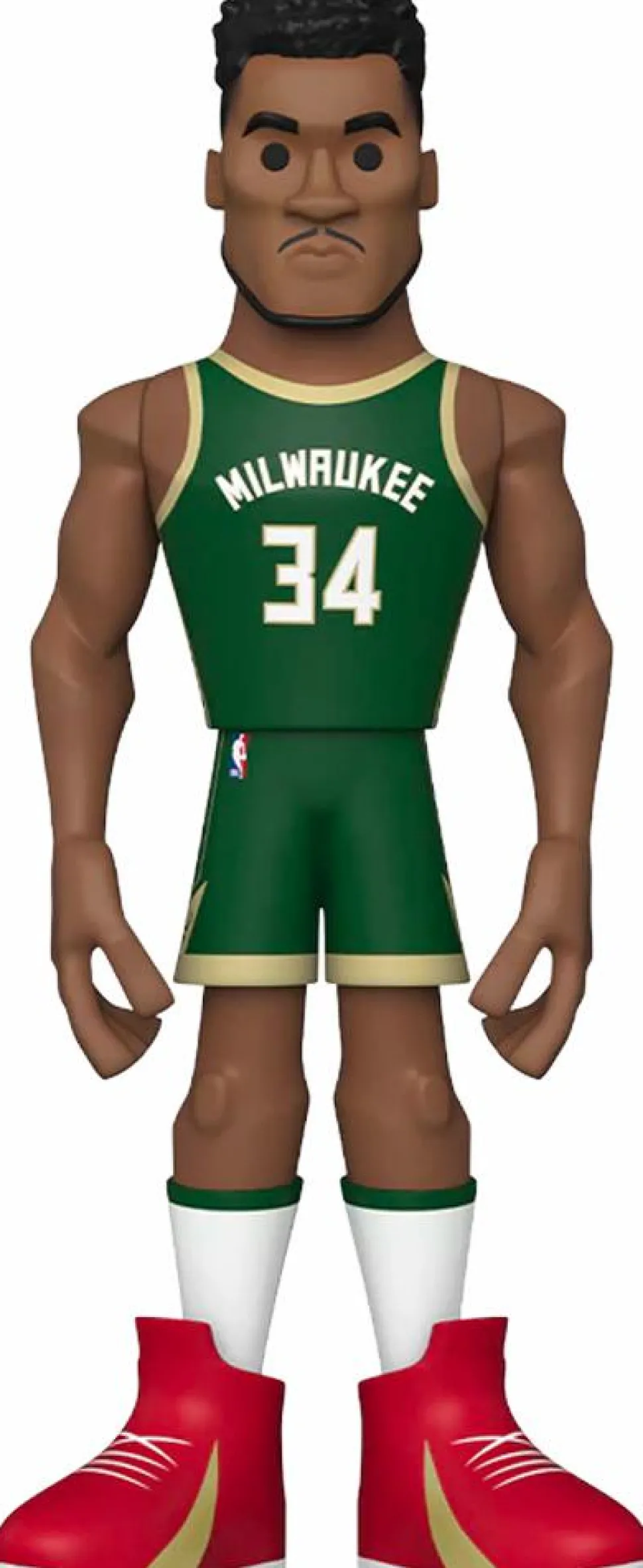 NBA Basketball - Giannis Antetokounmpo Milwaukee Bucks 12" Gold Premium Vinyl Figure