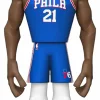 NBA Basketball - Joel Embiid Philadelphia 76ers 12” Gold Premium Vinyl Figure
