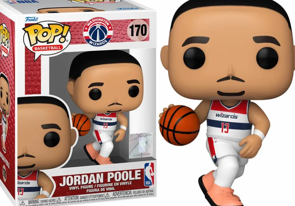 NBA Basketball - Jordan Poole Washington Wizards Pop! Vinyl Figure