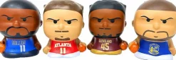 NBA Basketball - Jumbo SqueezyMates Surprise Series 4 Blind Box Capsule Slo-Foam Figure (Display of 18)