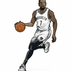 NBA Basketball - Kevin Durant Brooklyn Nets FigPin Enamel Pin