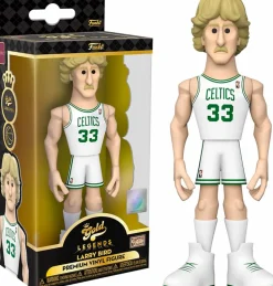 NBA Basketball - Larry Bird Boston Celtics 5" Gold Premium Vinyl Figure