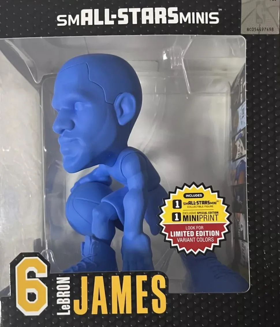 NBA Basketball - LeBron James Los Angeles Lakers (Chase Variant) smAll-Stars Minis 6" Vinyl Figure