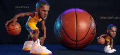 NBA Basketball - LeBron James Los Angeles Lakers (Gold Jersey) smAll-Stars 12